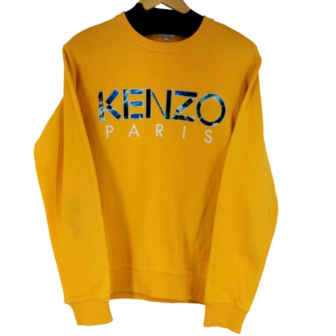 ケンゾーパリス KENZO PARIS ロゴ刺繍 クルーネックスウェット メンズ JPN:XS